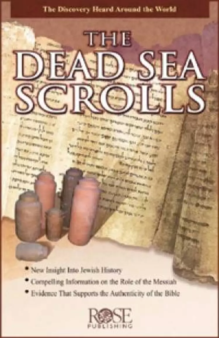 Dead Sea Scrolls Pamphlet