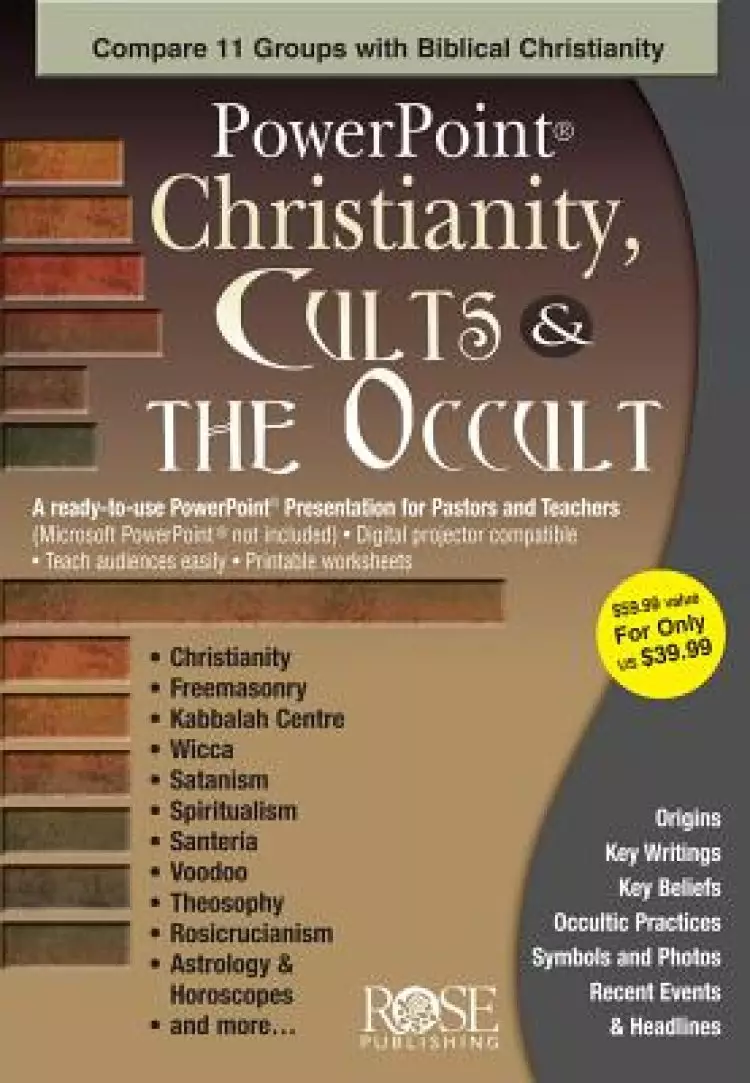 Software-Christianity Cults & The Occult-Powerpoint