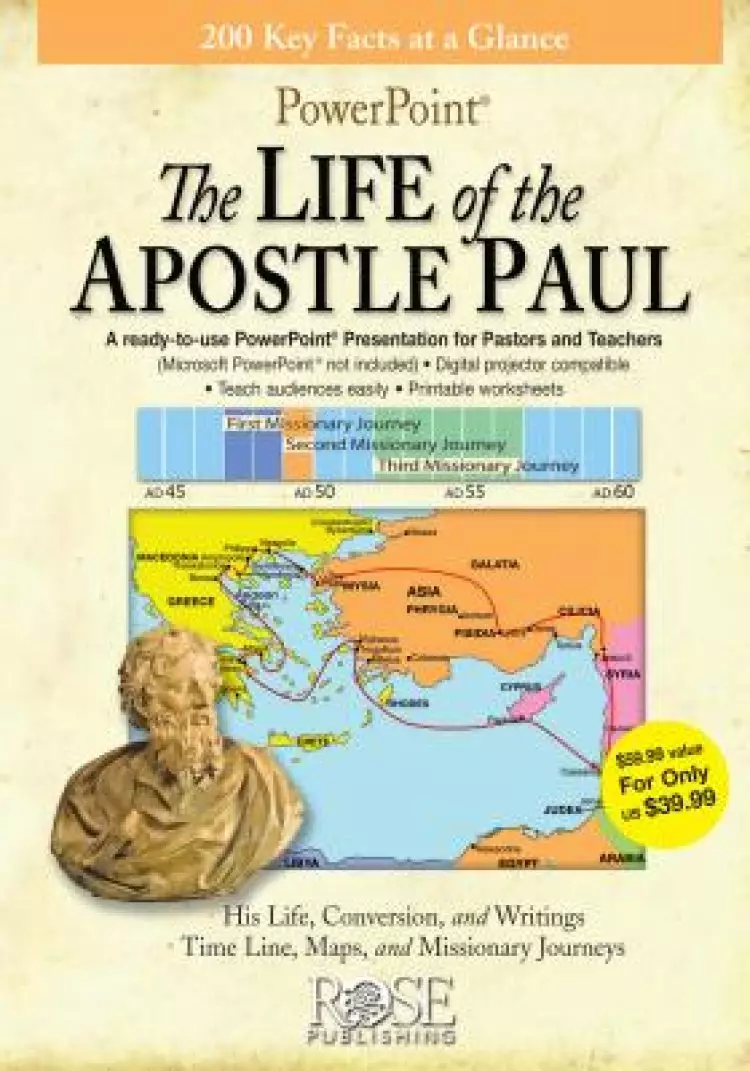 Software-Life Of The Apostle Paul Powerpoint