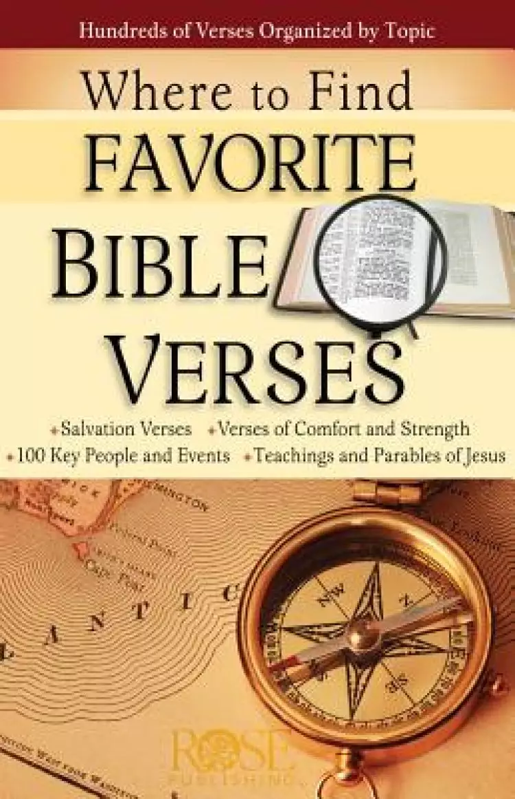 Where to Find Favorite Bible Verses 5pk