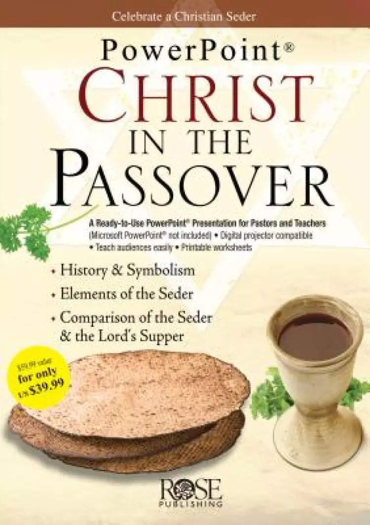 Software-Christ In The Passover-PowerPoint
