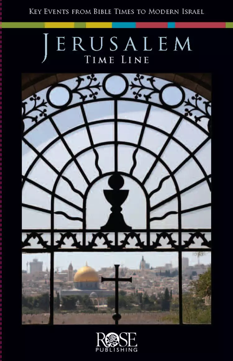 5-Pack: Jerusalem Time Line pamphlet