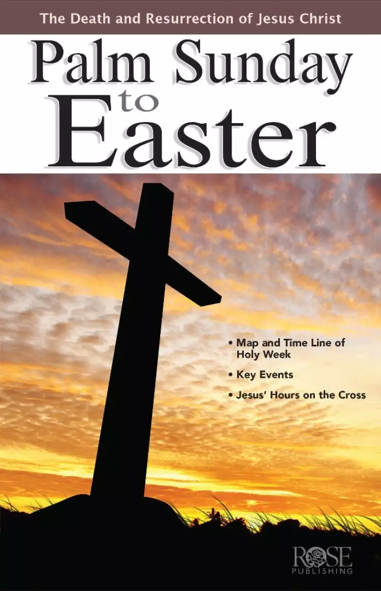 Palm Sunday to Easter (Individual pamphlet)