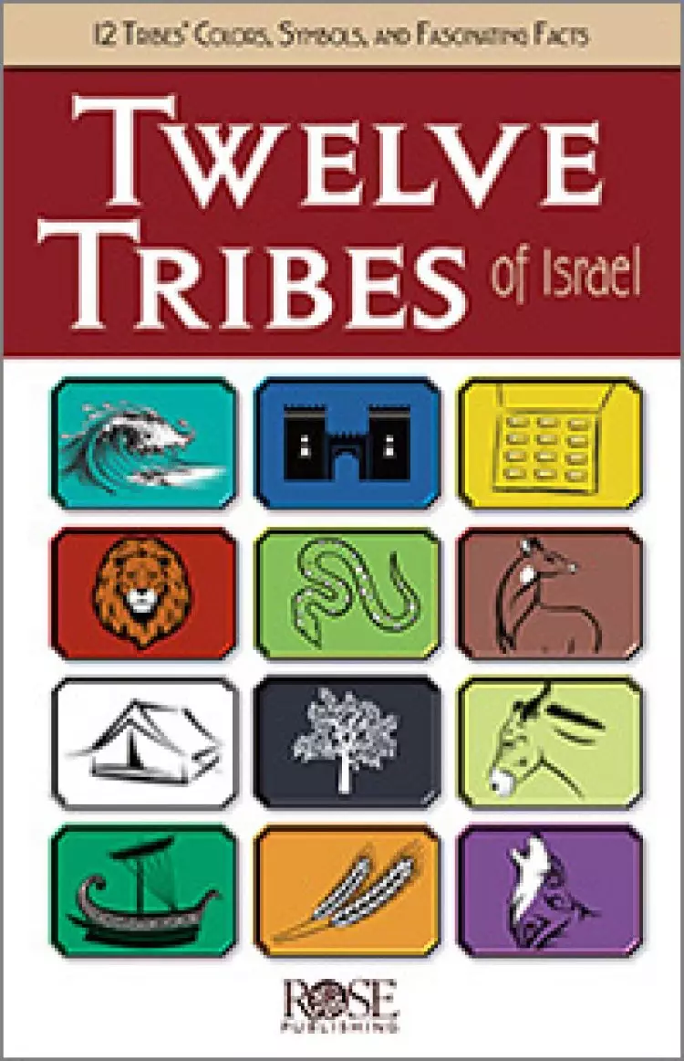 5X TWELVE TRIBES OF ISRAEL PAMPHLET