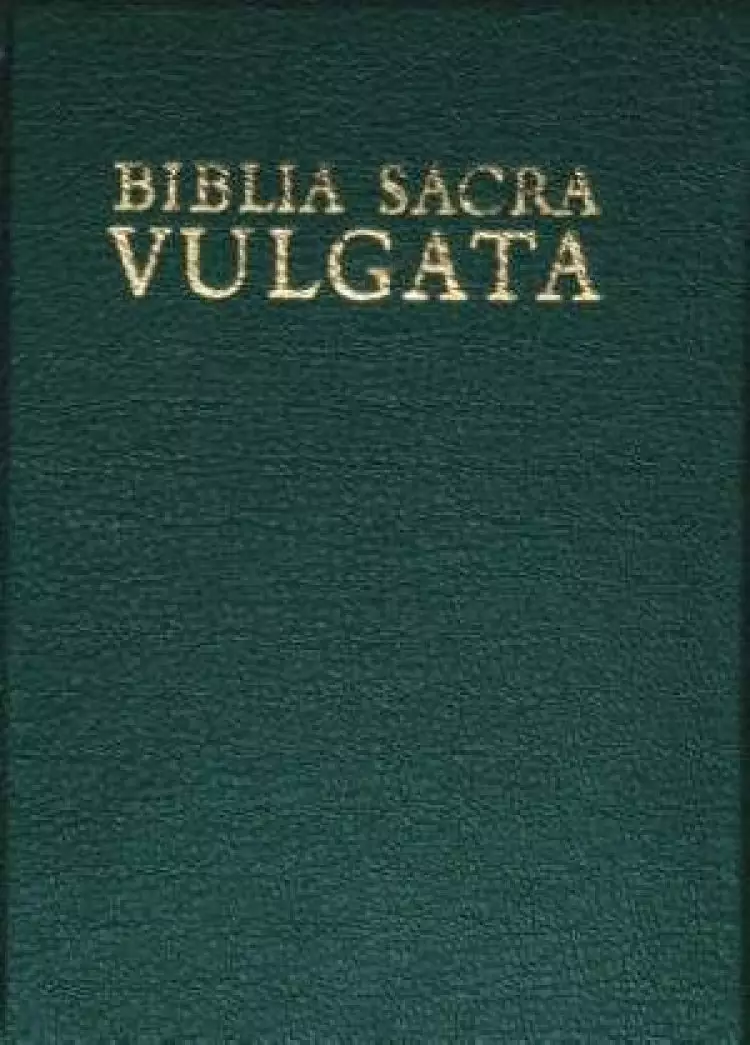 Biblia Sacra Vulgata (Vulgate): Holy Bible in Latin, 4th Corrected Edition