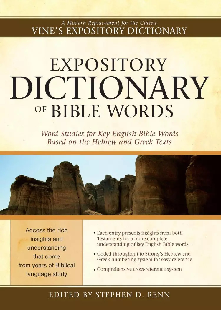 Expository Dictionary Bible Words