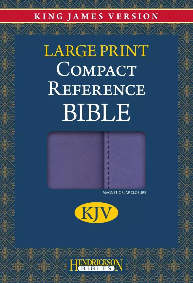Kjv Compact Ref Magnetic Flap Lilac Lth