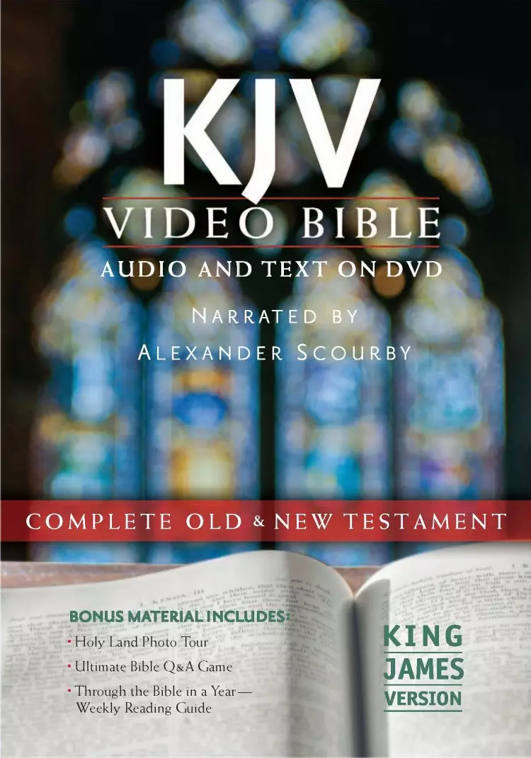 Bible On DVD Narrated By Alexander Scourby
