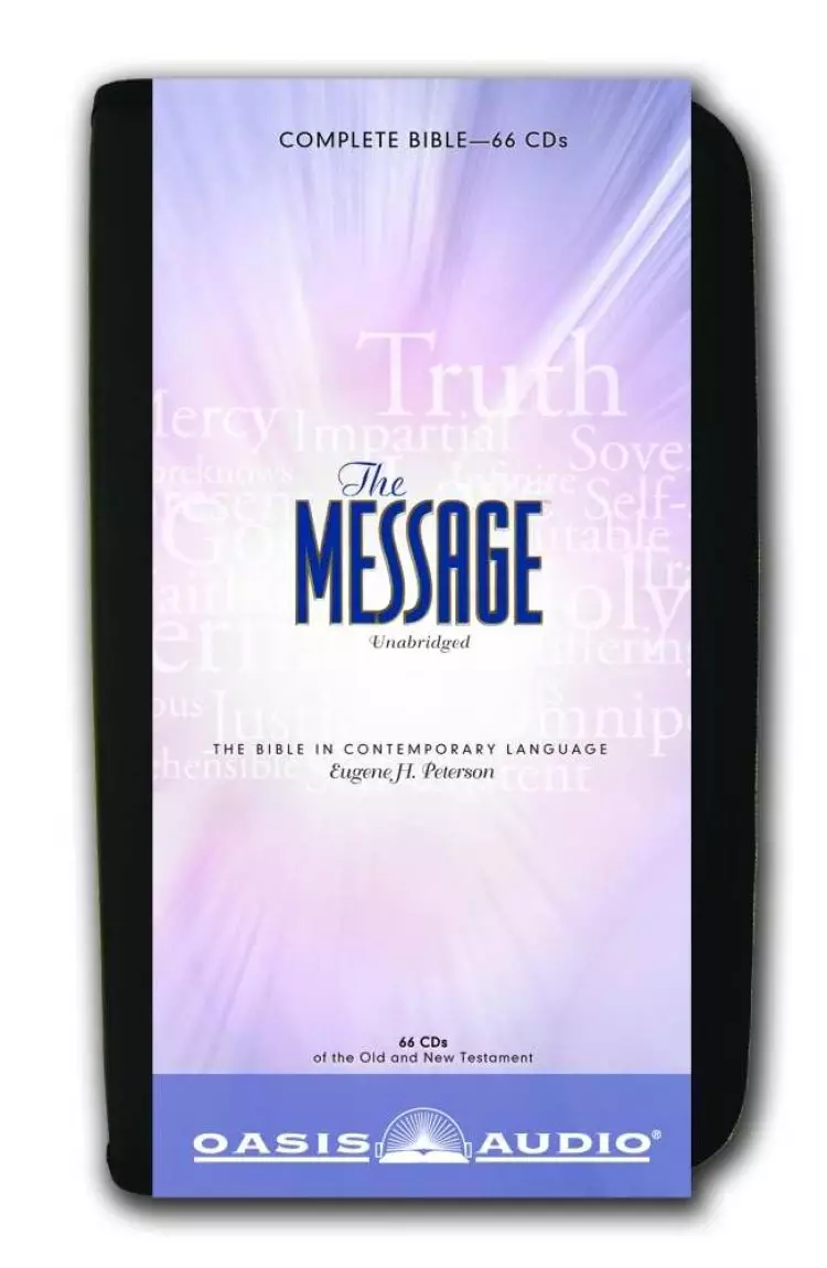 The Message Bible Audiobook, Bible, CD