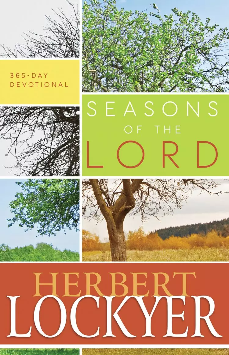 Seasons Of The Lord Paperback Book