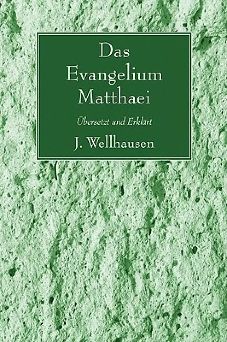 Das Evangelium Matthaei