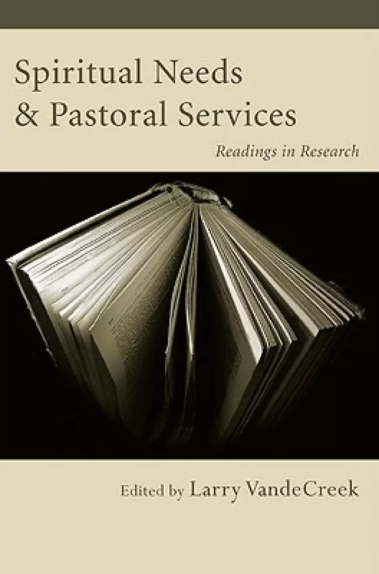 Spiritual Needs & Pastoral Services