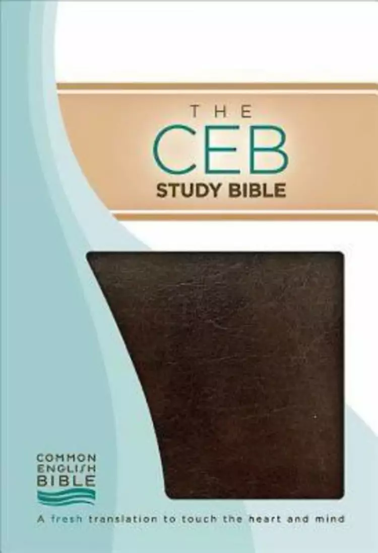 CEB Common English Study Bible Bonded Leather