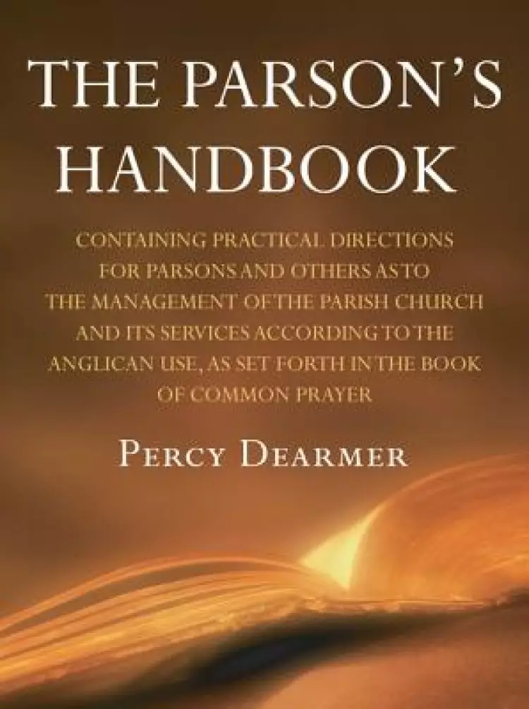 The Parson's Handbook, 12th Edition