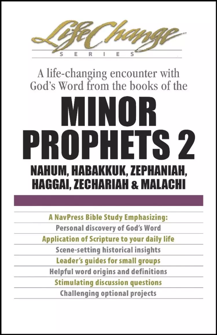 Minor Prophets 2 - The Navigators