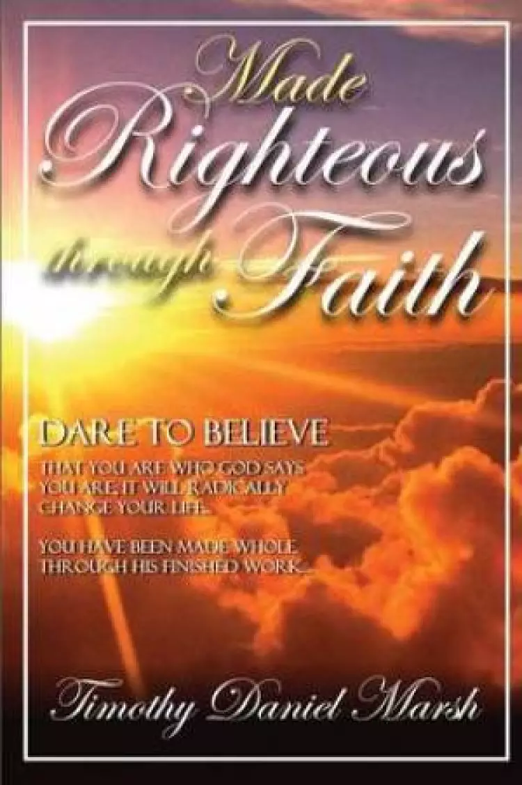 Made righteous through faith