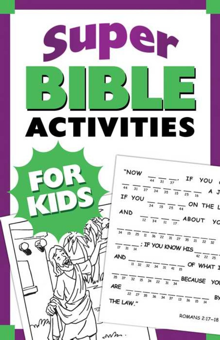 Super Bible Activities For Kids