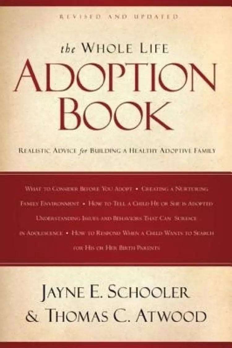 Whole Life Adoption Book