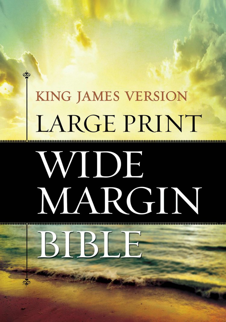 KJV Wide Margin Bible Large Print