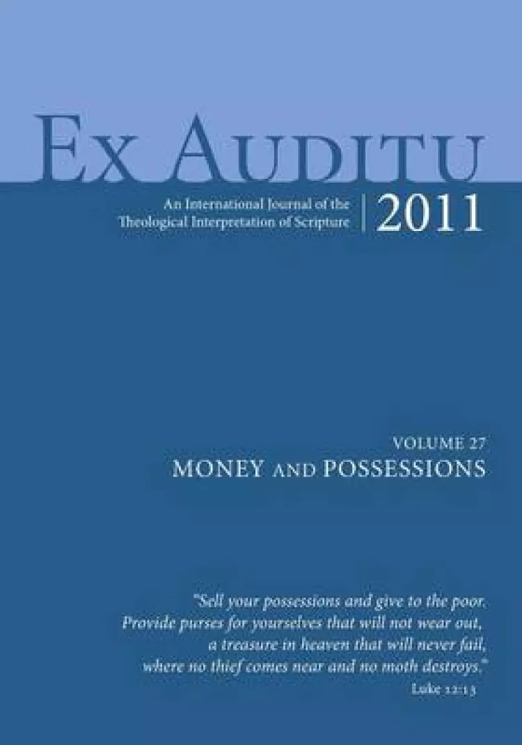 Ex Auditu - Volume 27
