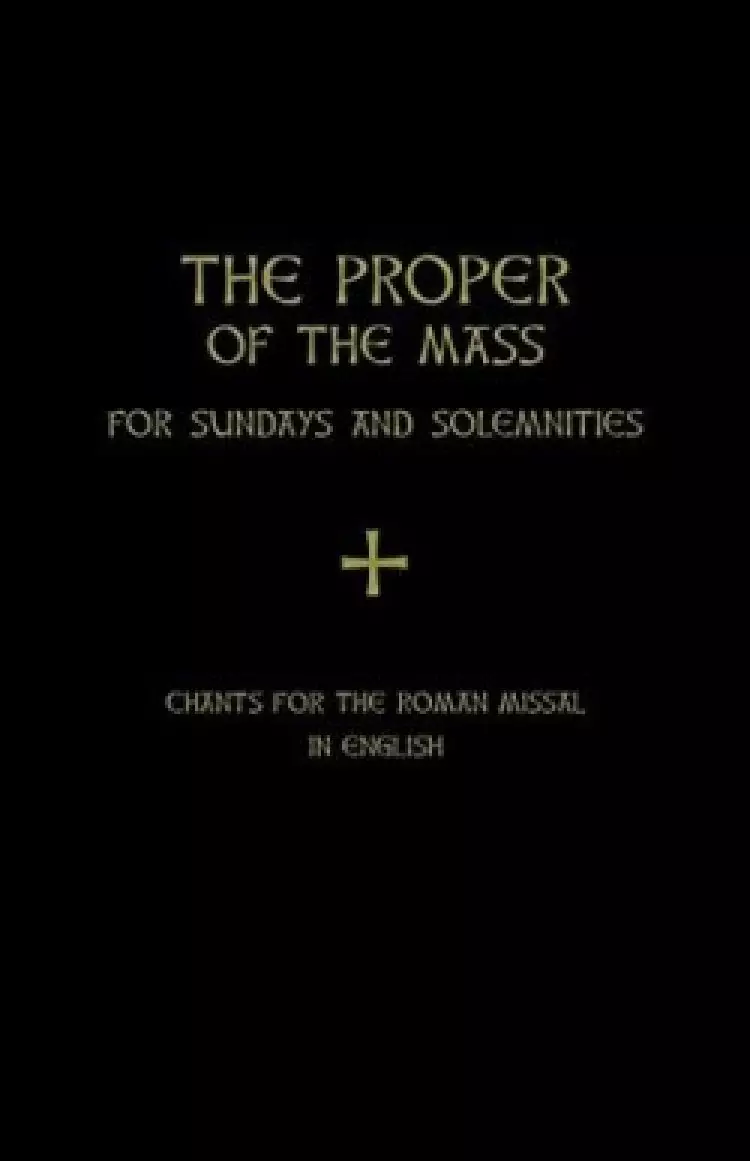 Proper of the Mass for Sundays and Solemnities