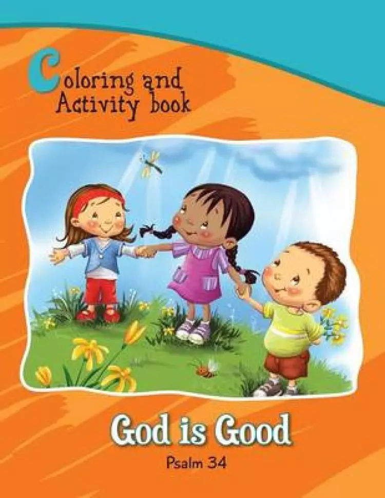 Psalm 34 Coloring and Activity Book