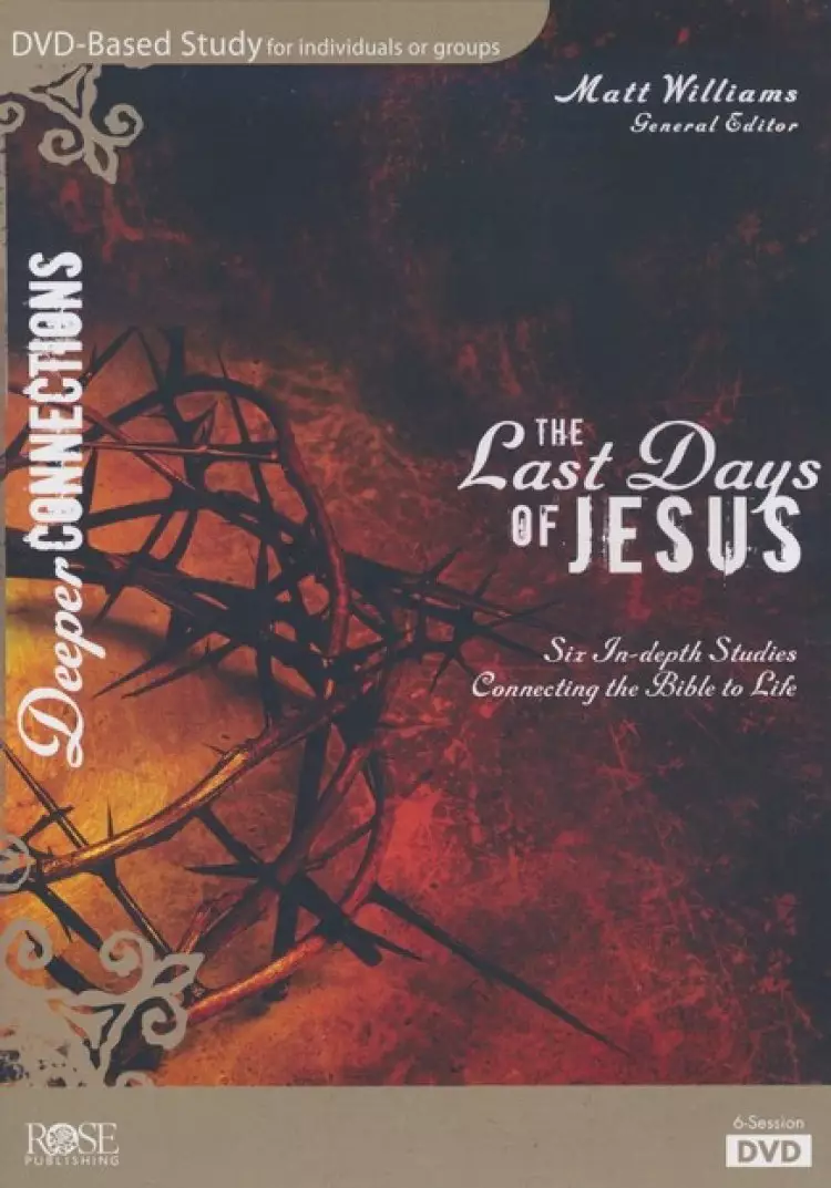 The Last Days of Jesus DVD Study