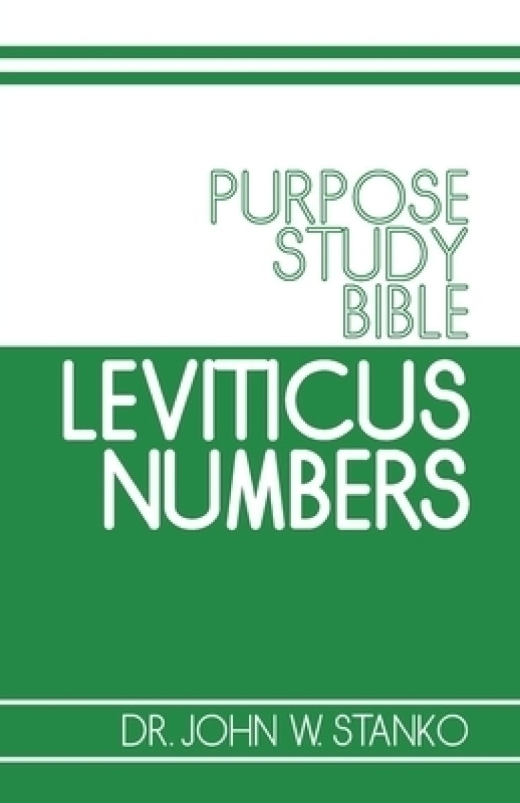 Purpose Study Bible Leviticus & Numbers Free Delivery when you spend