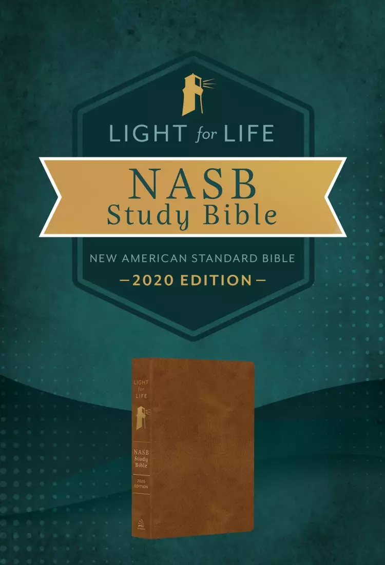 Light for Life NASB Study Bible [Golden Caramel]