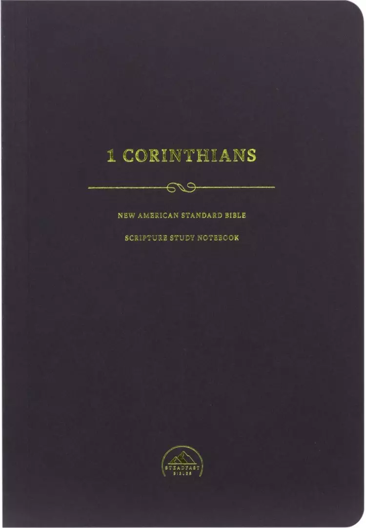 NASB 95 Scripture Study Notebook: 1 Corinthians-Softcover