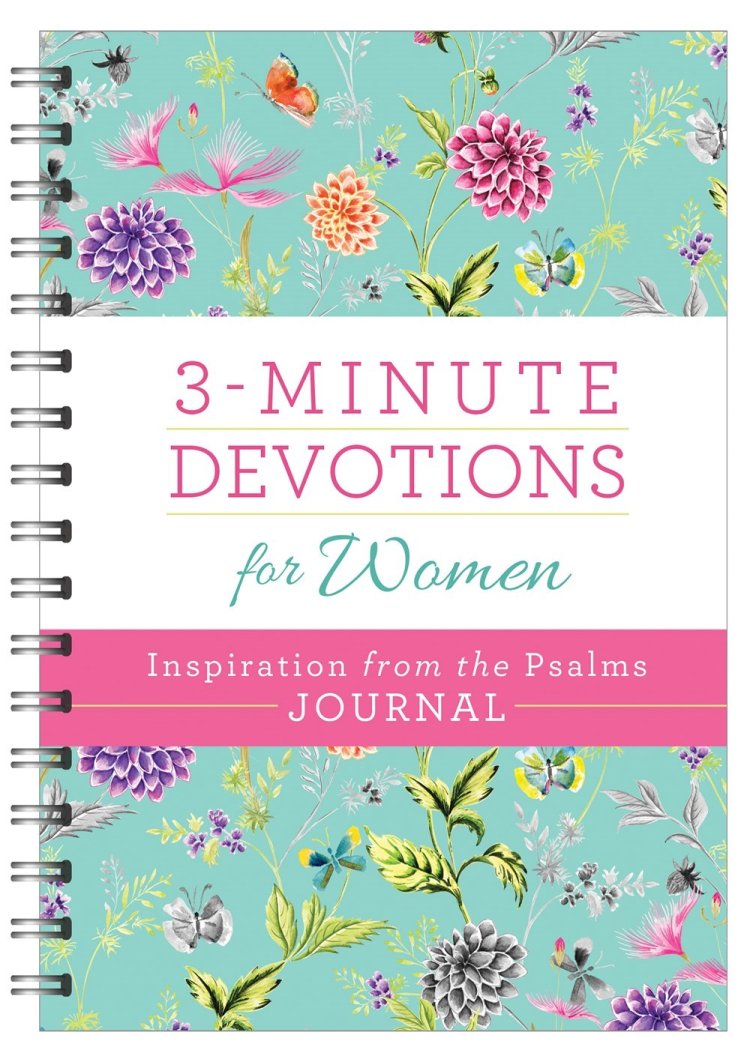 3-Minute Devotions for Women: Inspiration from the Psalms Journal