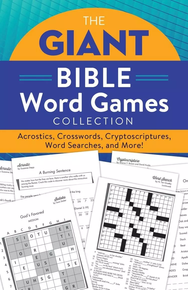 Giant Bible Word Games Collection