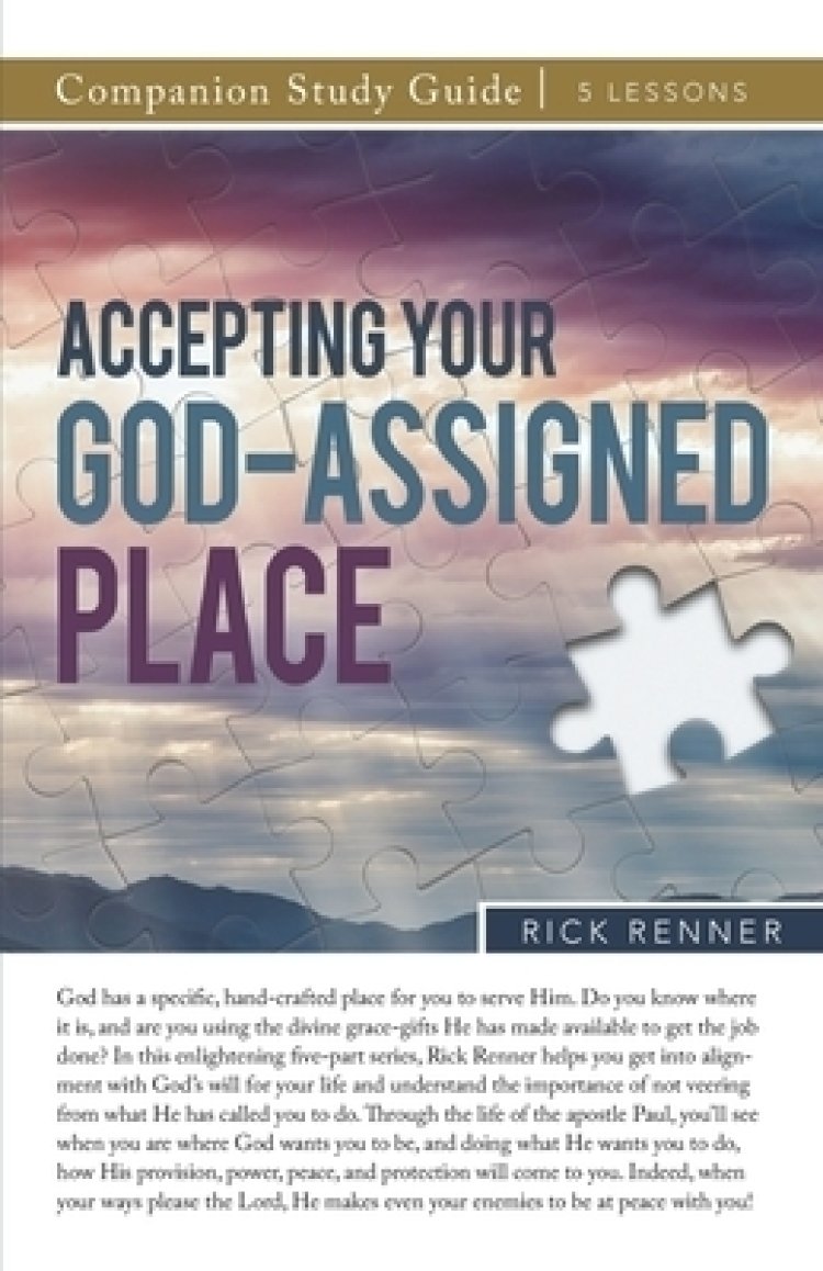 Accepting Your God-Assigned Place Study Guide