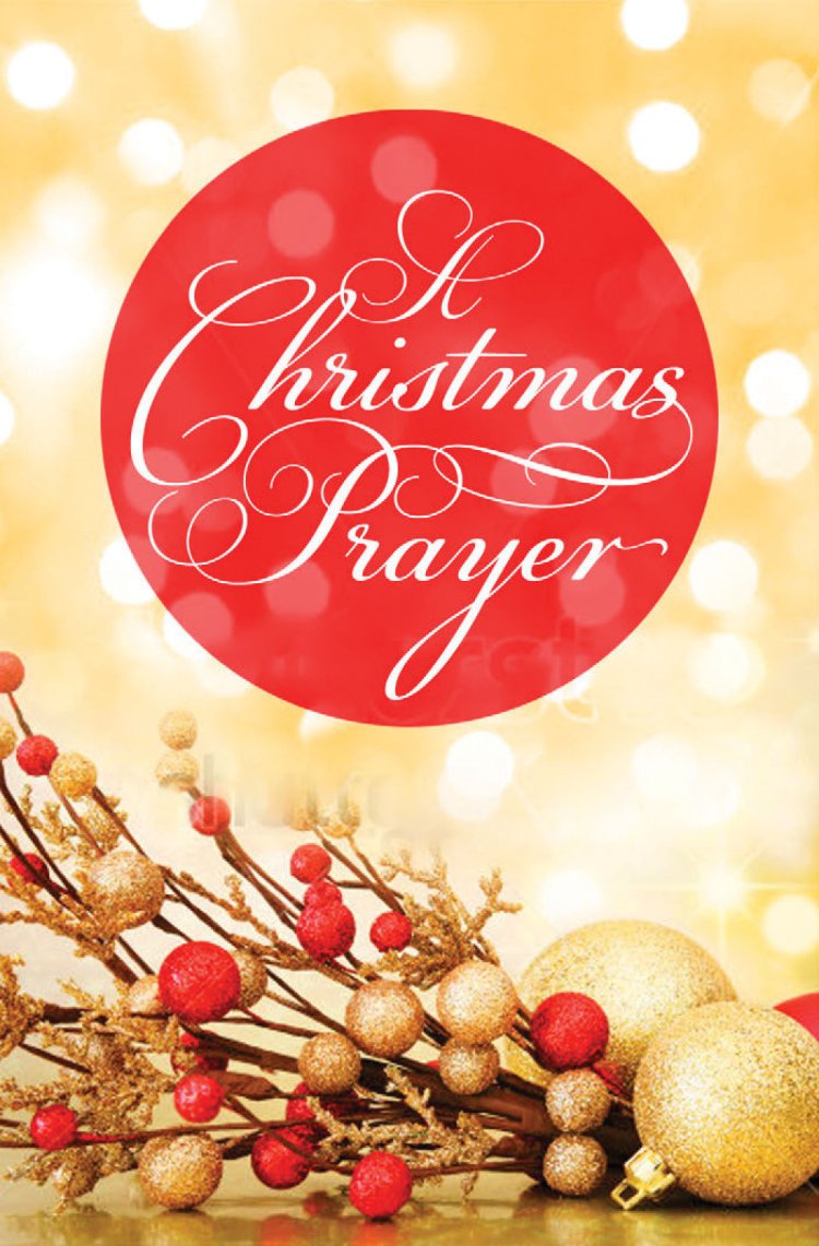 A Christmas Prayer Christmas Tracts pack of 25