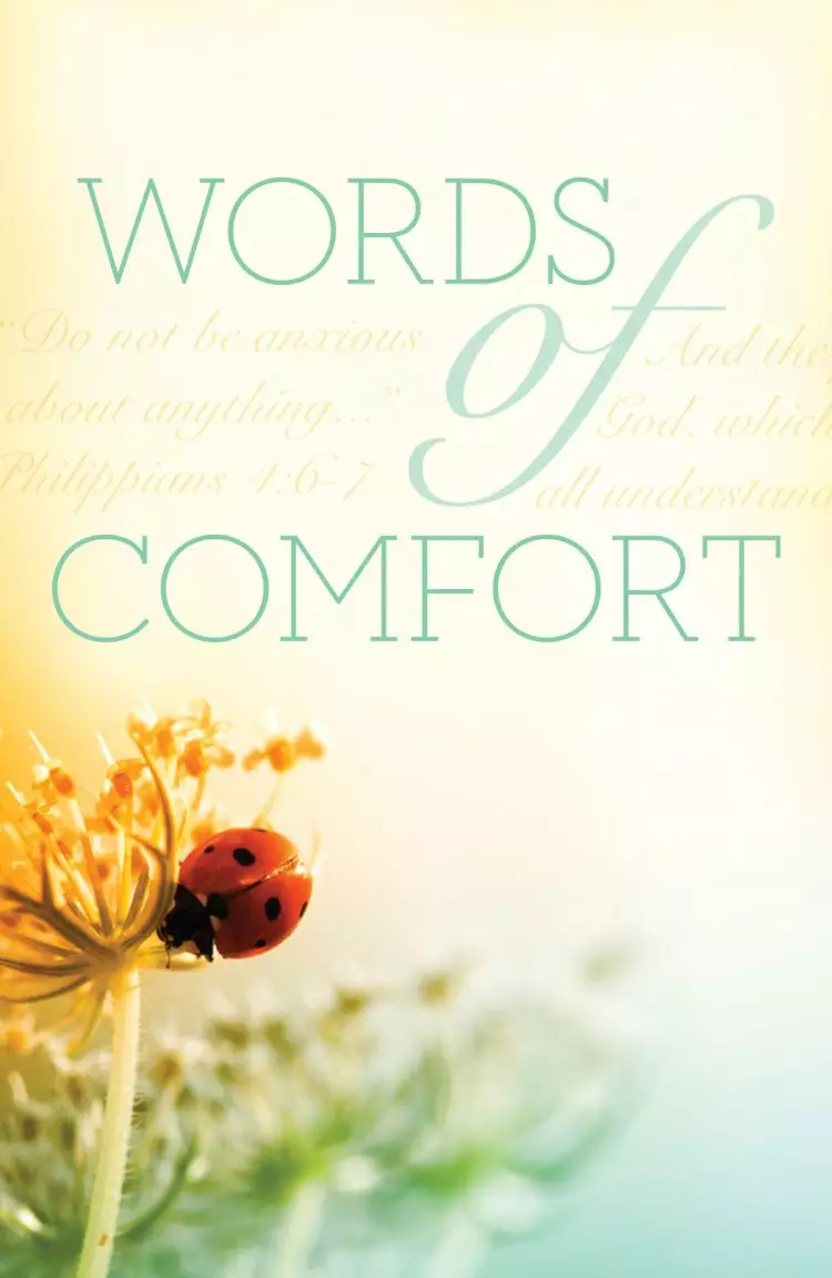Words Of Comfort (Pack Of 25)