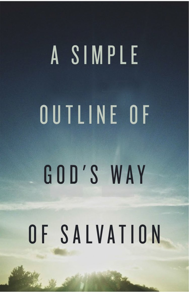 Simple Outline Of God'S Way Of Salvation (Pack Of 25)
