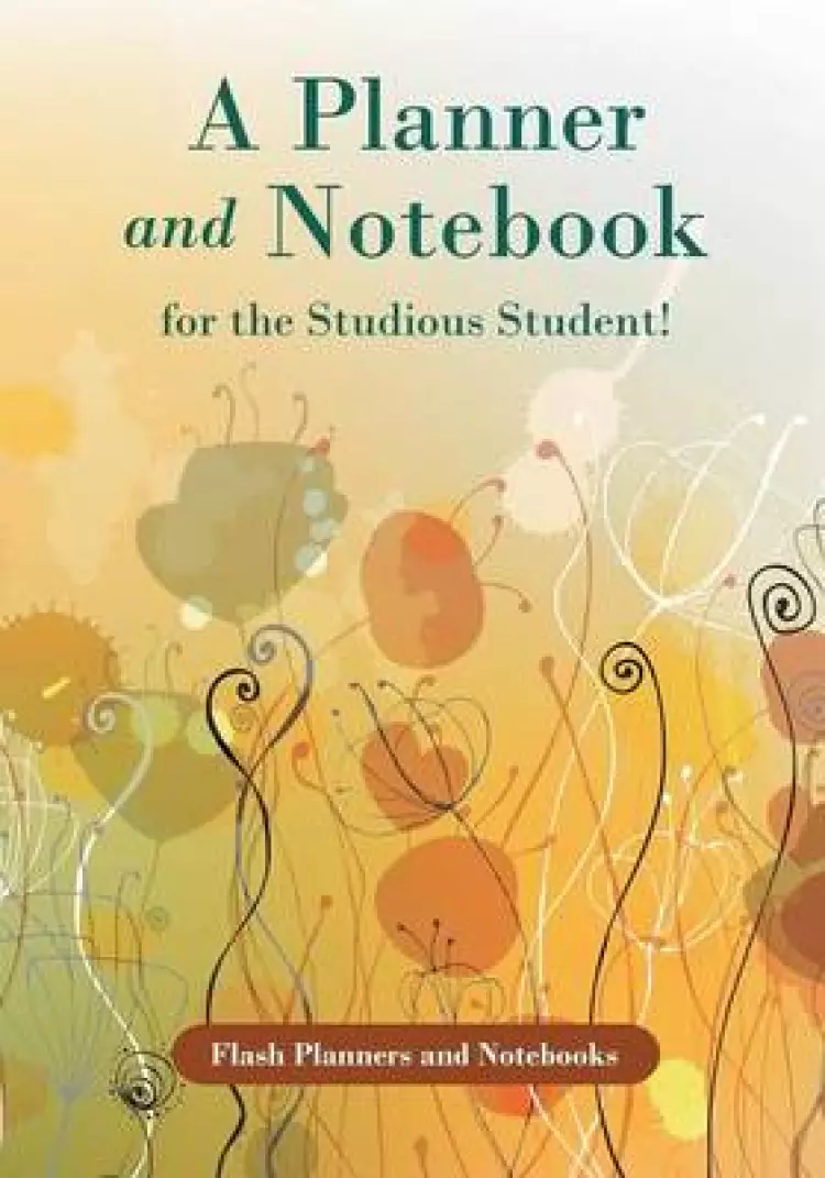 Planner And Notebook For The Studious Student!