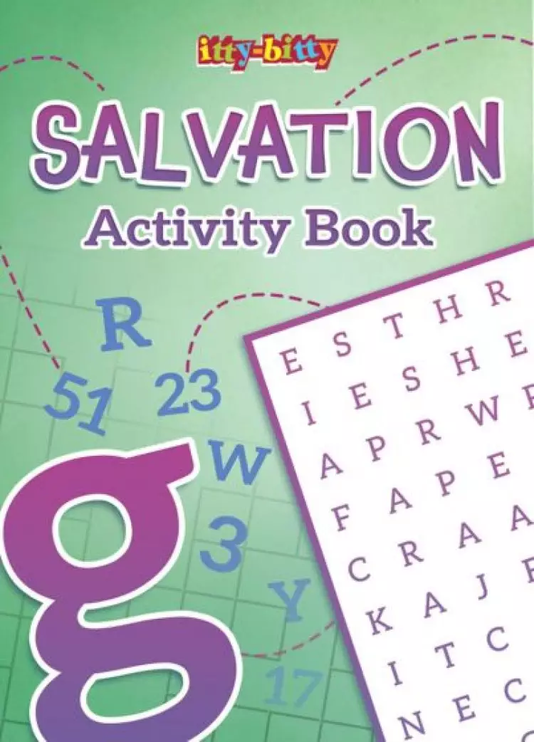 Itty Bitty: Salvation Activity Book