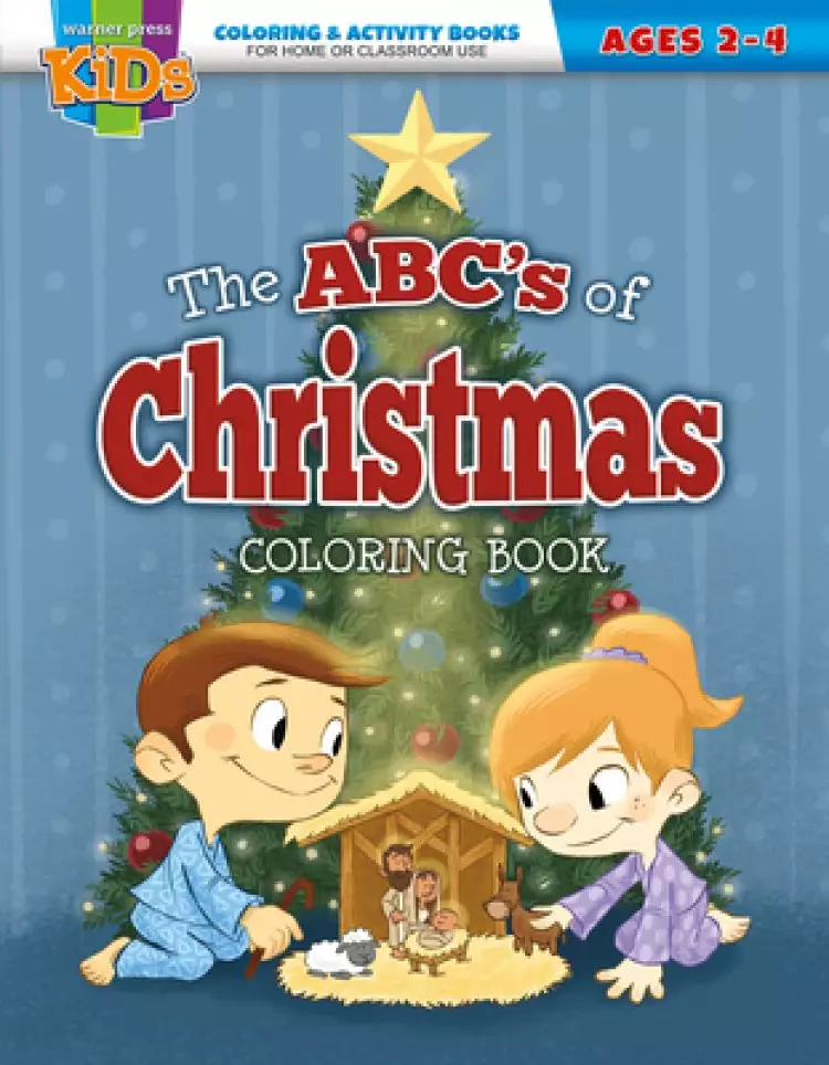 The ABC's of Christmas Coloring Activity Book