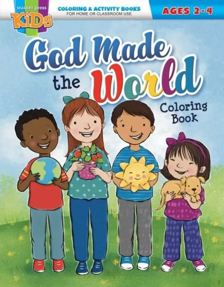 God Made The World Coloring Activity Books
