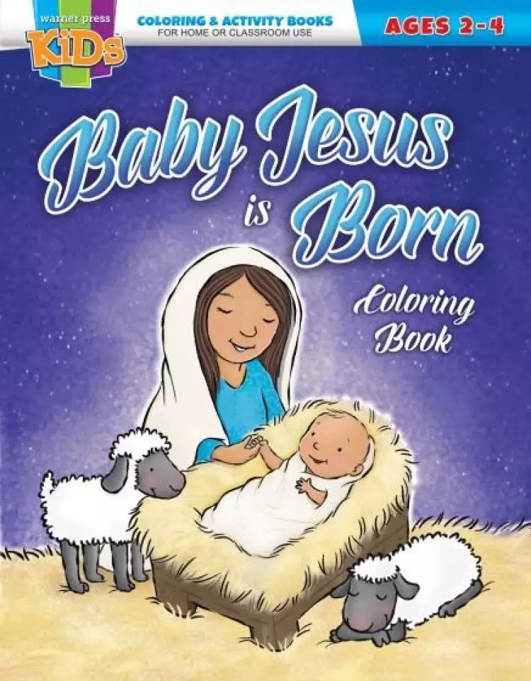 Baby Jesus Is Born Coloring Book