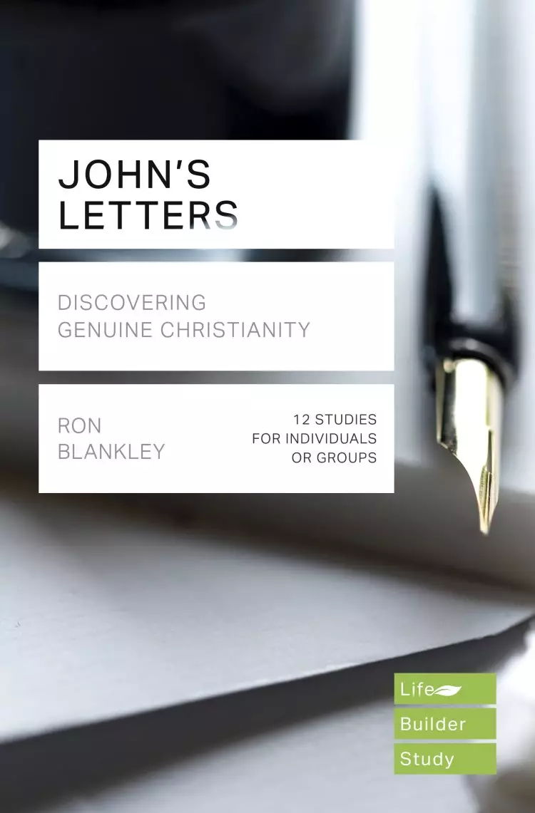 Lifebuilder Bible Study: John's Letters