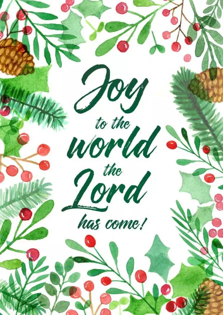 Joy to the World, the Lord has Come