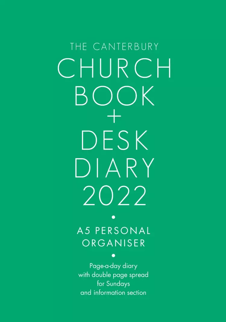Canterbury Church Book & Desk Diary 2022 A5 Personal Organiser/Loose Leaf Edition