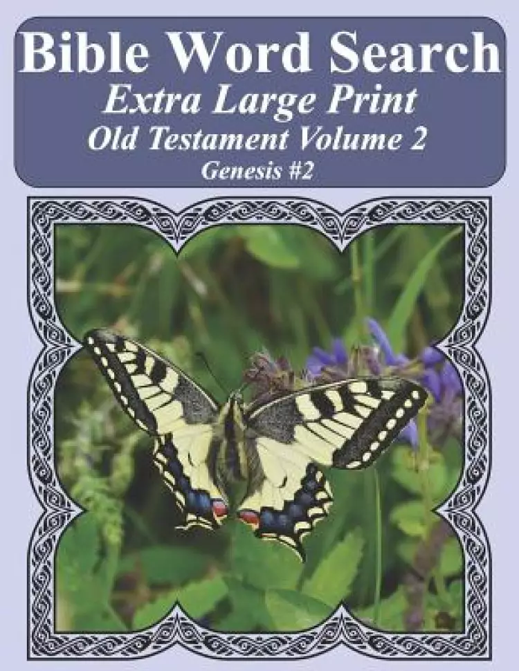 Bible Word Search Extra Large Print Old Testament Volume 2: Genesis #2