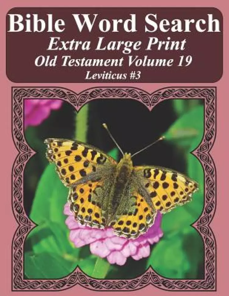 Bible Word Search Extra Large Print Old Testament Volume 19: Leviticus #3