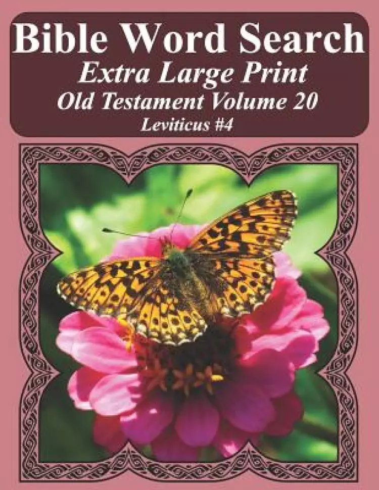 Bible Word Search Extra Large Print Old Testament Volume 20: Leviticus #4