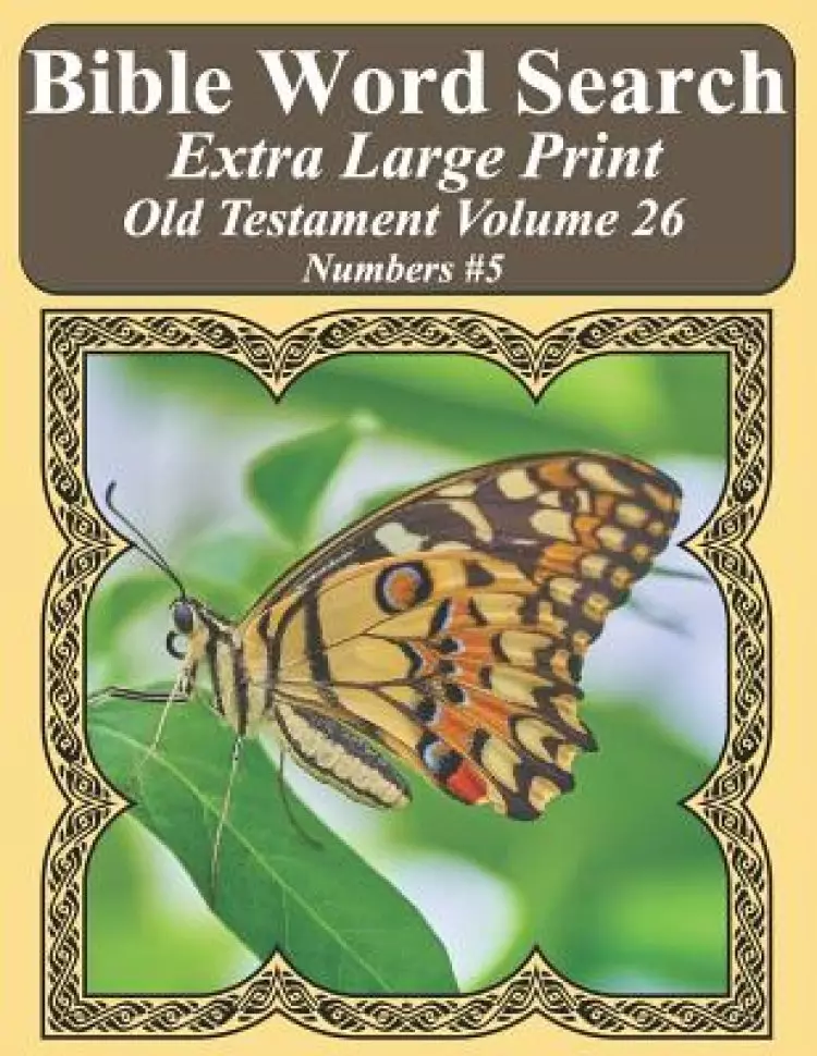 Bible Word Search Extra Large Print Old Testament Volume 26: Numbers #5