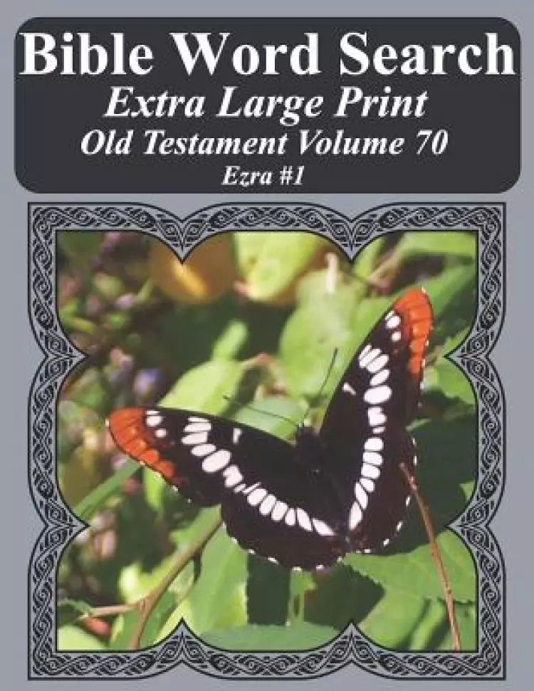 Bible Word Search Extra Large Print Old Testament Volume 70: Ezra #1