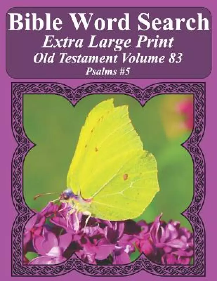 Bible Word Search Extra Large Print Old Testament Volume 83: Psalms #5